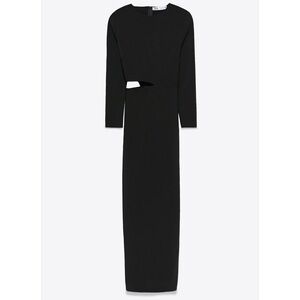 Zara Black Long Dress in Small